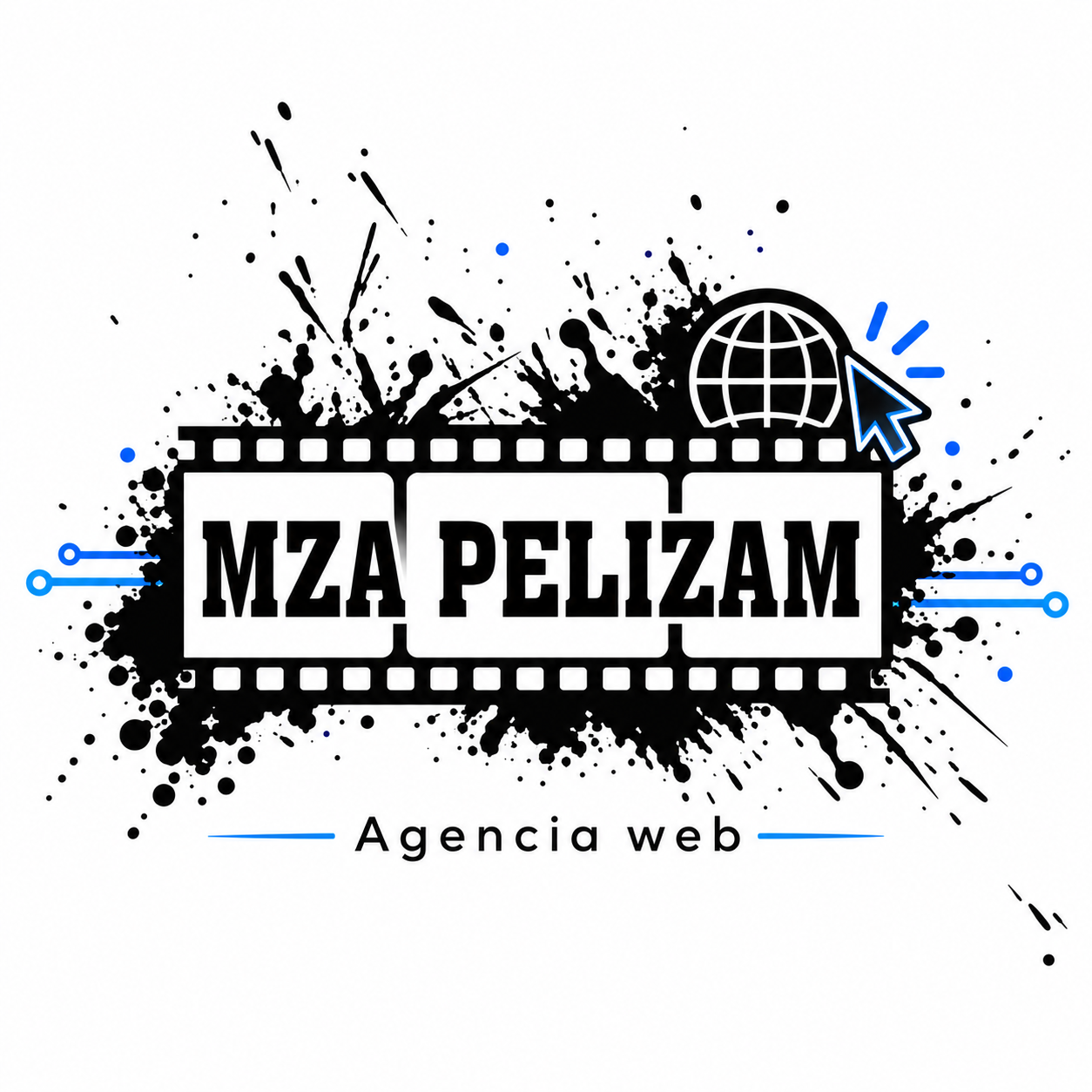 Logo de MZA Pelizam, agencia web